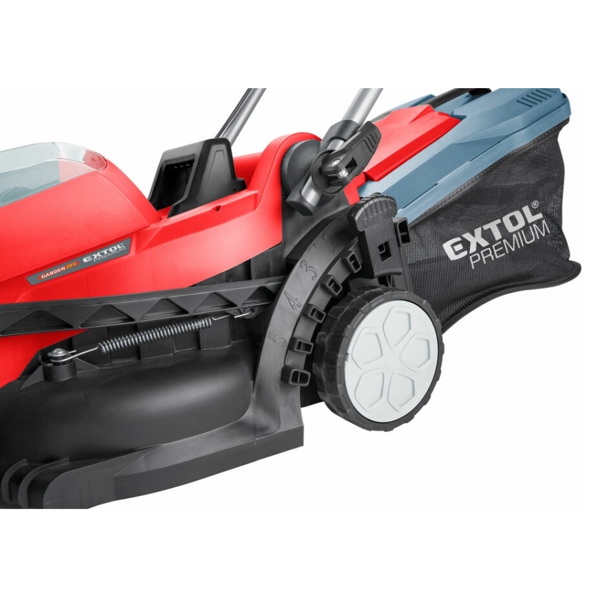 Extol Premium - Kabelloser Garten-Rasenmäher 20V