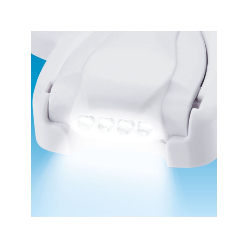 Extol - Wiederaufladbare Lupenbrille mit LED-Beleuchtung/300 mAh