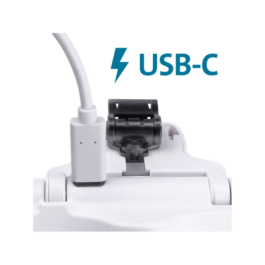 Extol - Wiederaufladbare Lupenbrille mit LED-Beleuchtung/300 mAh