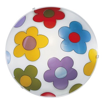 Fabas 2607/61/102 - Kinder Deckenleuchte FIORI 1xE27/60W/230V Fabas 2607/61/102 - Kinder Deckenleuchte FIORI 1xE27/60W/230V