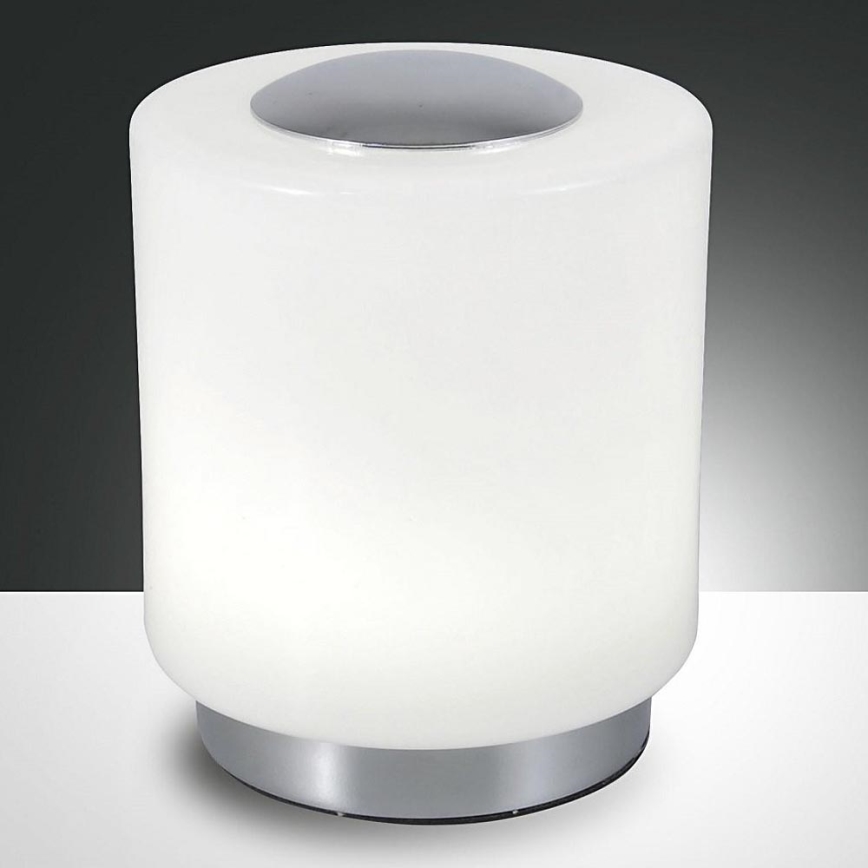 Fabas Luce 3257-30-138 - LED Touch-dimmable Tischlampe SIMI LED/8W/230V Silber