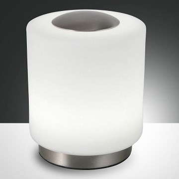 Fabas Luce 3257-30-178 - LED dimmbare Tischlampe SIMI LED/8W/230V mattchrom