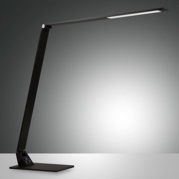 Fabas Luce 3265-30-101 - LED dimmbare Tischlampe WASP LED/12W/230V 3000/4000/5000K schwarz