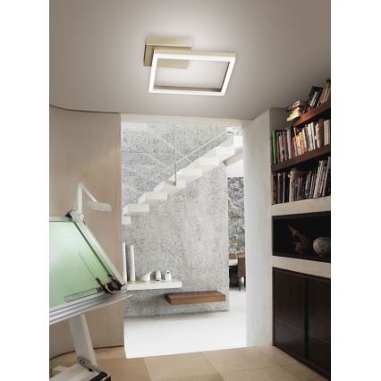 Fabas Luce 3394-21-225 - Dimmbare LED-Deckenleuchte BARD LED/22W/230V 3000K golden