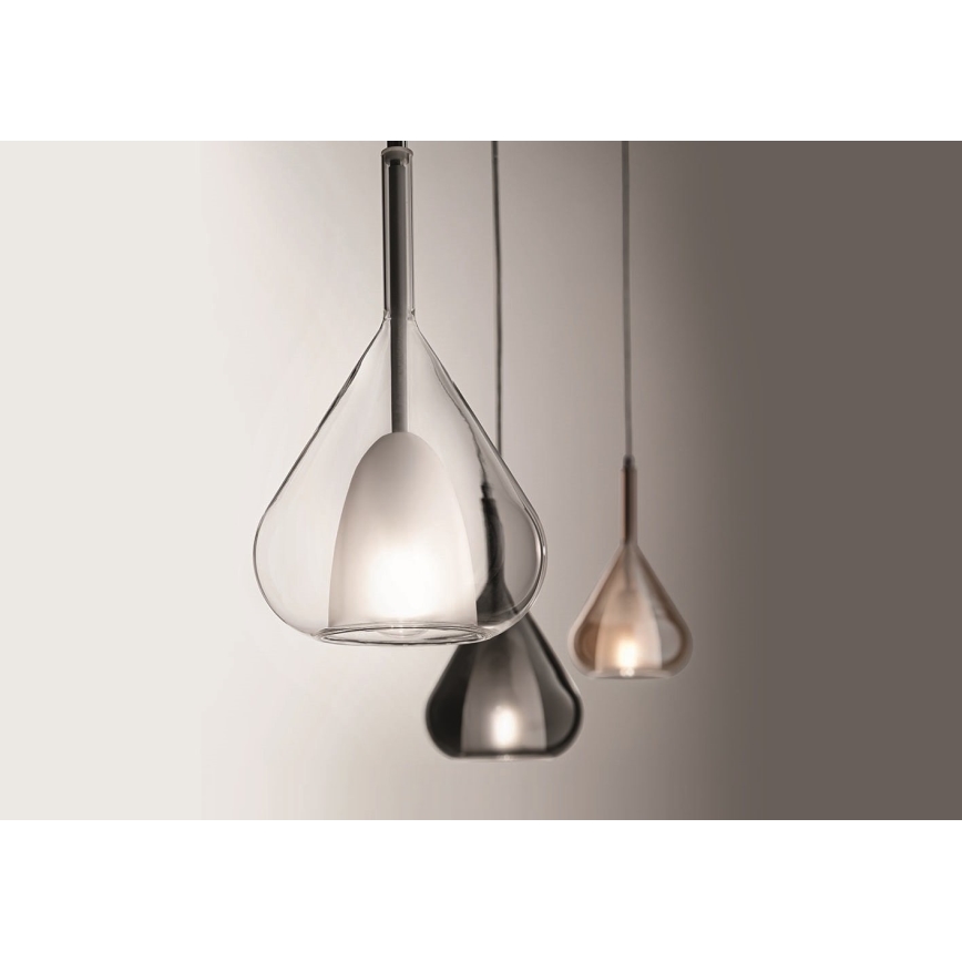 Fabas Luce 3481-40-125 - Hängeleuchte an Schnur LILA 1xE27/40W/230V golden