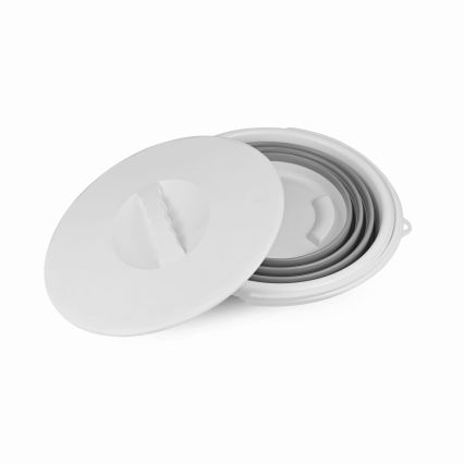Faltbarer Eimer mit Deckel, 10 l