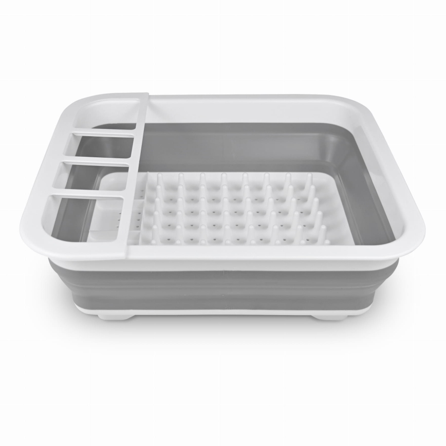 Faltbarer Silikon-Abtropfständer für Geschirr