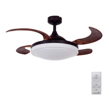 FANAWAY 512120 - Deckenventilator EVORA 2xE27/15W/230V Ø 94 cm + Fernbedienung