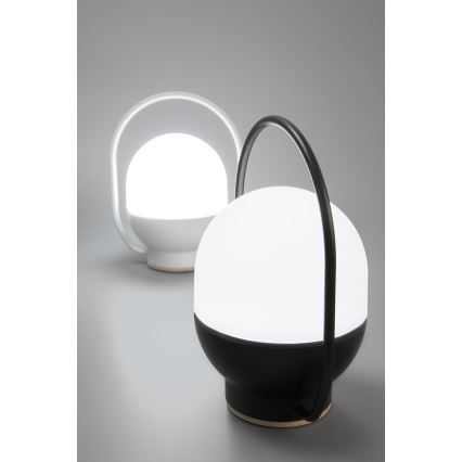 FARO 01016 - LED dimmbare Tischlampe TAKE AWAY LED/1,5W/3,7V 2700K 2600 mAh schwarz