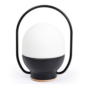 FARO 01016 - LED dimmbare Tischlampe TAKE AWAY LED/1,5W/3,7V 2700K 2600 mAh schwarz