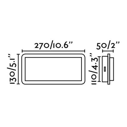 FARO 20061 - LED-Wandleuchte MOOD 2xLED/3W/230V