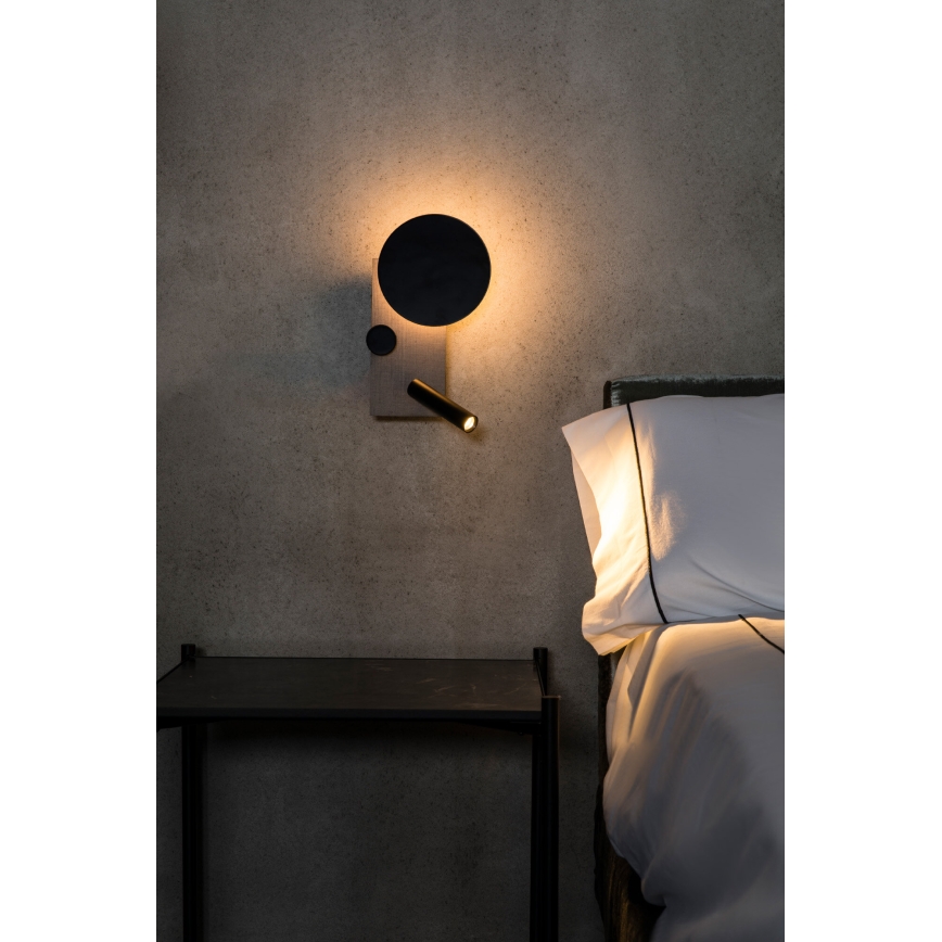 FARO 20066 - LED Dimmbare kleine Wandleuchte KLEE LED/10W/230V + LED/3W links