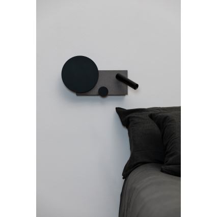 FARO 20066 - LED Dimmbare kleine Wandleuchte KLEE LED/10W/230V + LED/3W links