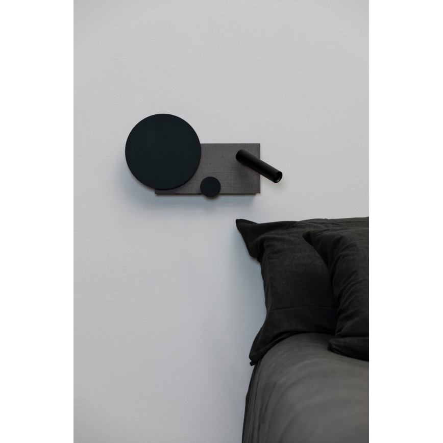 FARO 20066 - LED Dimmbare kleine Wandleuchte KLEE LED/10W/230V + LED/3W links