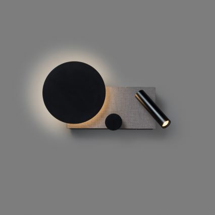 FARO 20066 - LED Dimmbare kleine Wandleuchte KLEE LED/10W/230V + LED/3W links