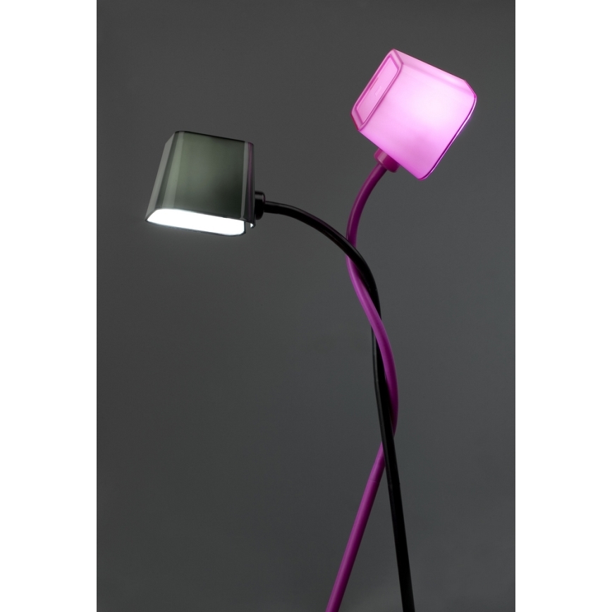 FARO 29926 - Stehlampe FLEXI 1xE27/15W/230V rosa