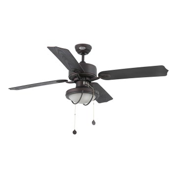FARO 33356 - Deckenventilator HIERRO 2xE27/60W/230V IP44