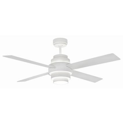 FARO 33397 - LED-Deckenventilator DISC FAN 2xLED/35W/230V weiß + Fernbedienung