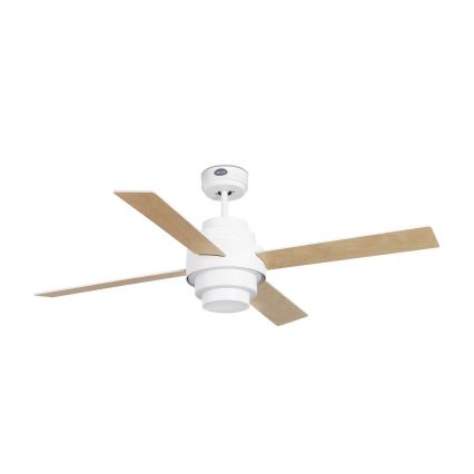FARO 33397 - LED-Deckenventilator DISC FAN 2xLED/35W/230V weiß + Fernbedienung