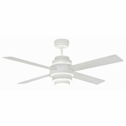 FARO 33397 - LED-Deckenventilator DISC FAN 2xLED/35W/230V weiß + Fernbedienung