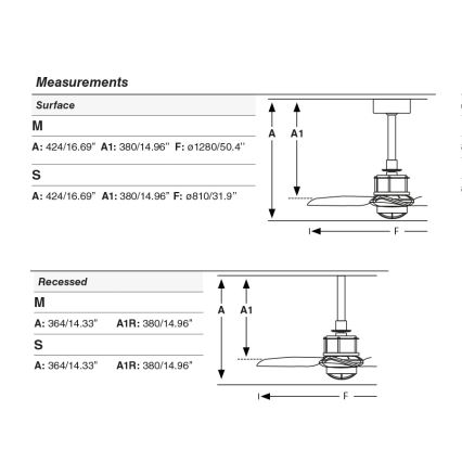 FARO 33398WT1N - LED-dimmbarer Deckenventilator JUST FAN M LED/16W/230V Ø 128 cm braun/messing Wi-Fi Tuya + Fernbedienung