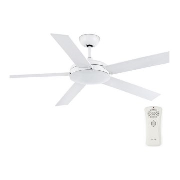 FARO 33420 - Deckenventilator NOVA weiß/braun