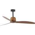 FARO 33435 - Deckenventilator WEAVER M Ø 128 cm, Braun/Schwarz, mit Fernbedienung