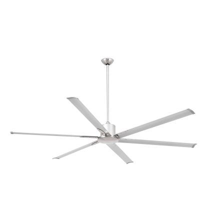 FARO 33465A - Deckenventilator ANDROS XL mattes Chrom d 213 cm + Fernbedienung