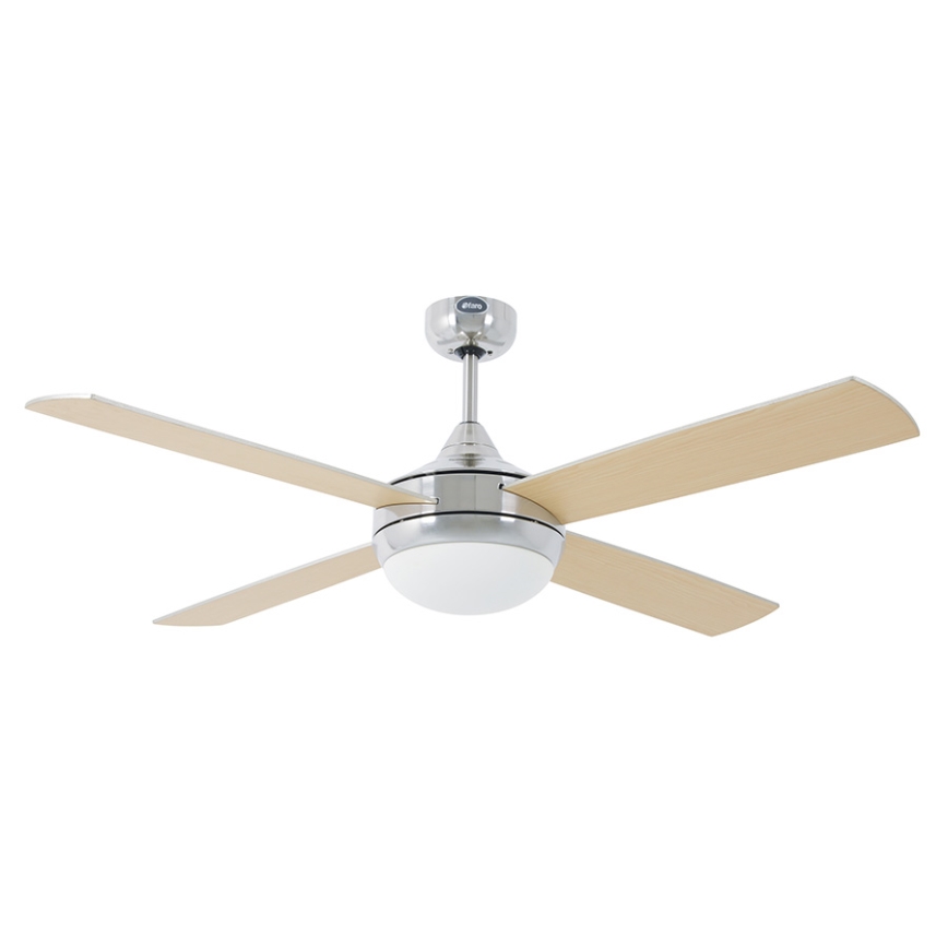 FARO 33701 - Deckenventilator ICARIA mit Fernbedienung 2xE27/20W/230V grau