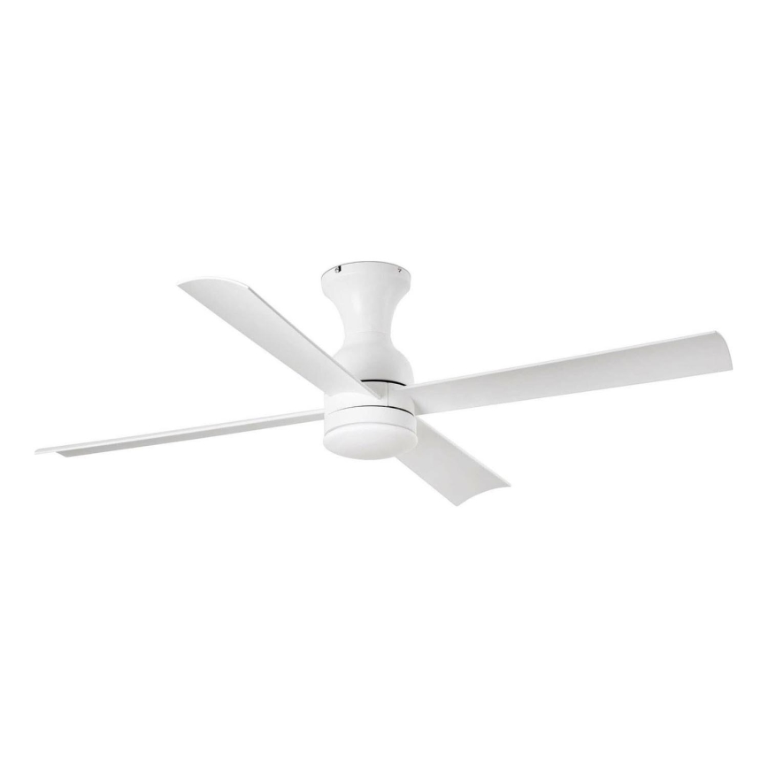 FARO 33756WT - LED-Deckenventilator FRASER XL LED/16W/230V weiß d 120 cm Wi-Fi Tuya + Fernbedienung