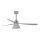 FARO 33762WT-24 - Dimmbarer LED-Deckenventilator AMELIA L CONE LED/20W/230V 2700/3500/5000K grau d 132 cm Wi-Fi Tuya + Fernbedienung