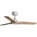 FARO 33805WT - Deckenventilator HEYWOOD S Holz/Weiß Ø 90 cm Wi-Fi Tuya + Fernbedienung