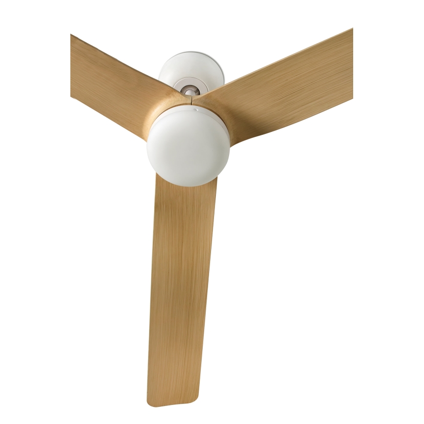 FARO 33816-20 - LED-Deckenventilator PUNT LED/18W/230V Wi‑Fi beige/weiß + Fernbedienung