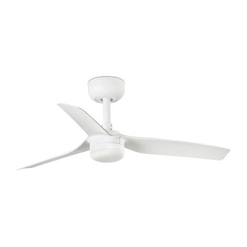 FARO 33820-1TW - dimmbarer LED-Deckenventilator MINI PUNT S LED/10W 2700/3000/4000K weiß Ø 90 cm + Fernbedienung