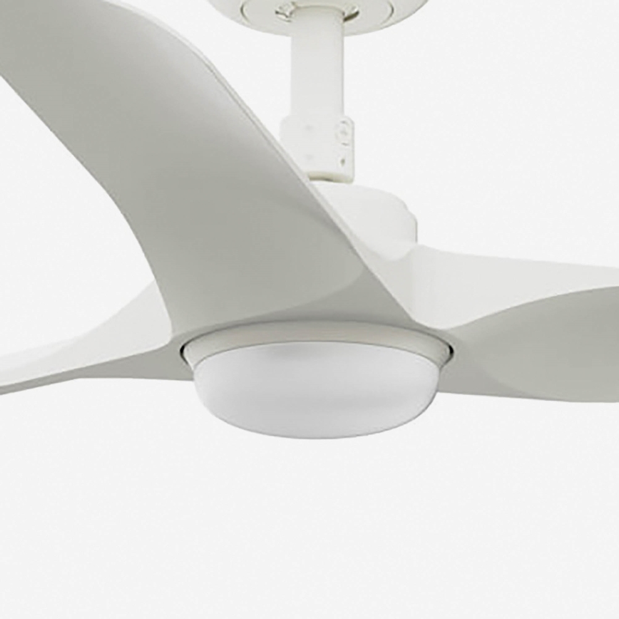 FARO 33824-1TW - Dimmbarer LED-Deckenventilator HEY S LED/10W/230V 2700/3000/4000K weiß Ø 90 cm + Fernbedienung