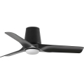 FARO 33827-1TW - LED-dimmbarer Deckenventilator HEY TUB S LED/10W/230V 2700/3000/4000K, schwarz, Ø 90 cm + Fernbedienung