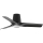 FARO 33827-1TW - LED-dimmbarer Deckenventilator HEY TUB S LED/10W/230V 2700/3000/4000K, schwarz, Ø 90 cm + Fernbedienung