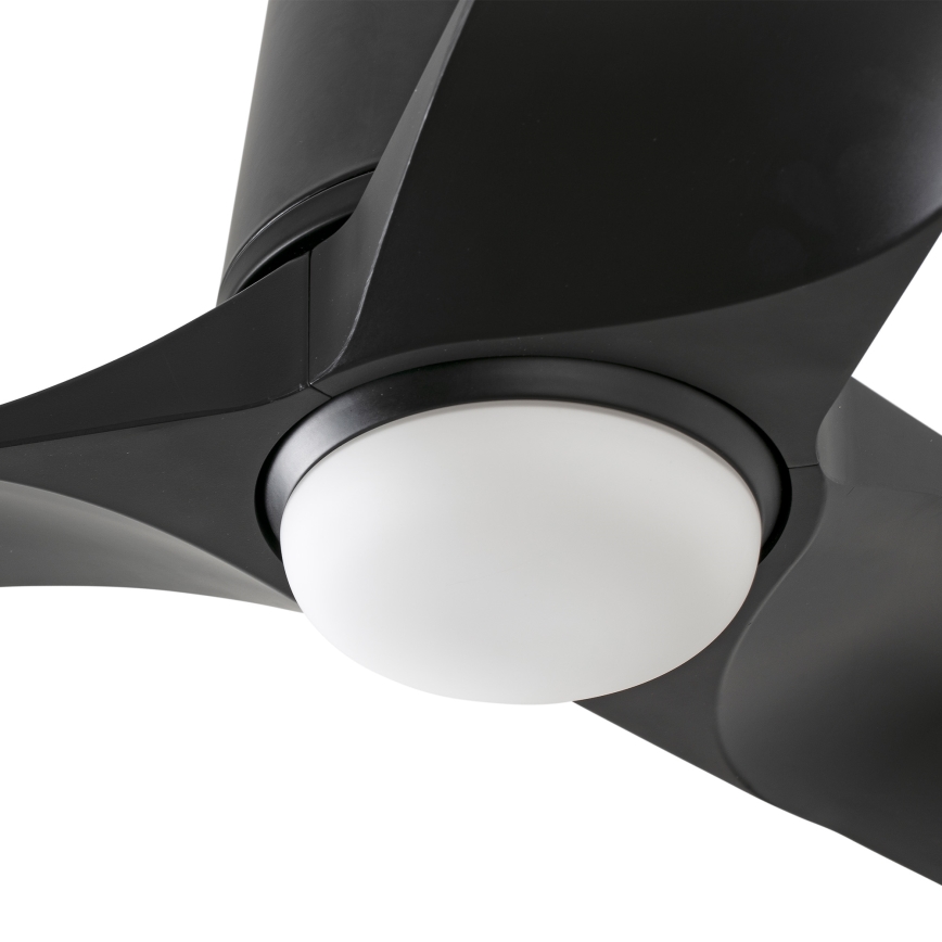 FARO 33827-1TW - LED-dimmbarer Deckenventilator HEY TUB S LED/10W/230V 2700/3000/4000K, schwarz, Ø 90 cm + Fernbedienung