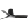 FARO 33827WT1S - LED-dimmbarer Deckenventilator HEY TUB S LED/10W/230V 2700/3000/4000K Ø 90 cm schwarz Wi-Fi Tuya + Fernbedienung