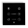FARO 33988 - Wand-Touch-Steuerung für 230V-Deckenventilatoren, schwarz