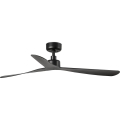 FARO 34196 - Deckenventilator ROCKER M Ø 132 cm schwarz + Fernbedienung