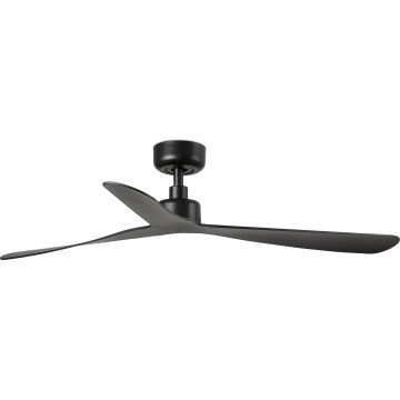 FARO 34196WT - Deckenventilator ROCKER M Ø 132 cm schwarz Wi-Fi Tuya + Fernbedienung