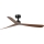 FARO 34197 - Deckenventilator ROCKER M, Ø 132 cm, braun/schwarz + Fernbedienung