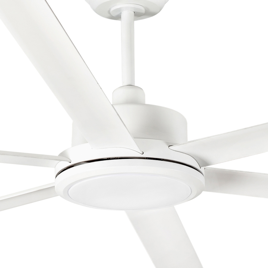 FARO 34206 - Deckenventilator ROTTERDAM XXL weiß d 250 cm + Fernbedienung