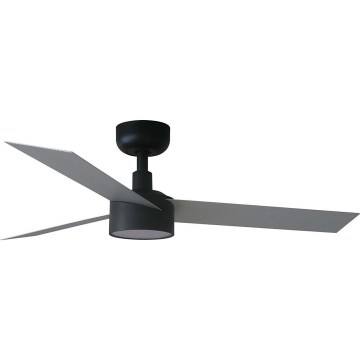 FARO 34285WT1S - dimmbarer LED-Deckenventilator CRUISER S LED/18W/230V 2700/3000/4000K Ø 106 cm grau/schwarz Tuya Wi‑Fi + Fernbedienung
