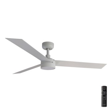 FARO 34290-1TW - LED-dimmbarer Ventilator CRUISER LED/20W/230V 2700/3000/4000K Ø 132 cm weiß + Fernbedienung