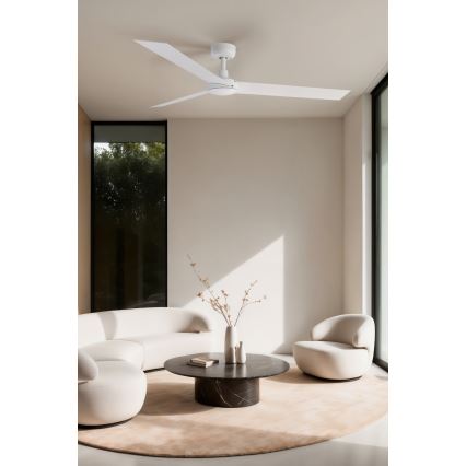 FARO 34290WP - Deckenventilator CRUISER L weiß Ø 132 cm SMART + Fernbedienung