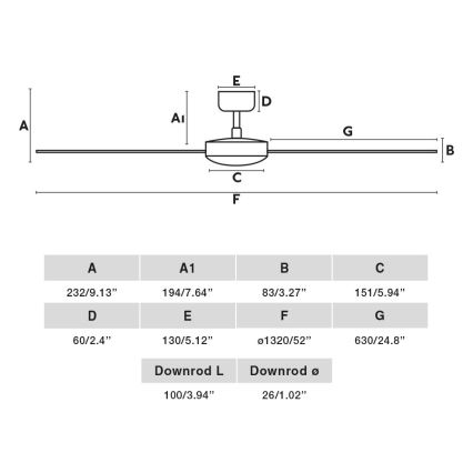 FARO 34290WP - Deckenventilator CRUISER L weiß Ø 132 cm SMART + Fernbedienung