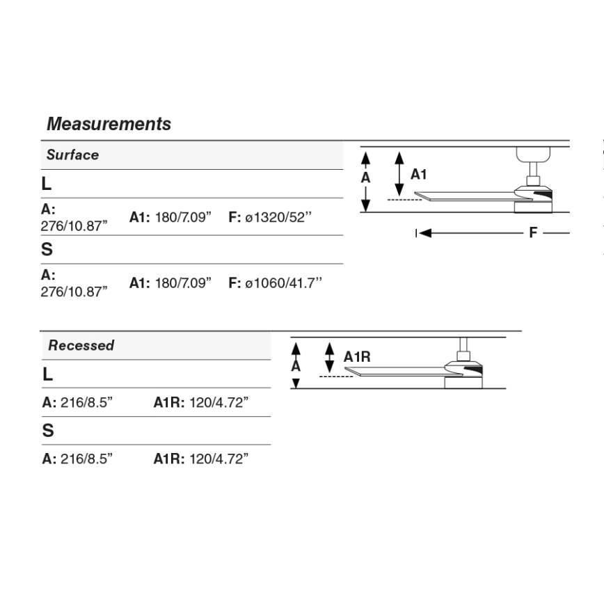FARO 34296WT1S - LED-dimmbarer Deckenventilator RUDDER S LED/18W/230V 2700/3000/4000K Ø 106 cm braun/schwarz Tuya-WiFi + Fernbedienung