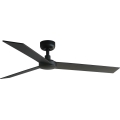 FARO 34298WT - Deckenventilator RUDDER L schwarz/Wenge d 132 cm Wi-Fi Tuya + Fernbedienung